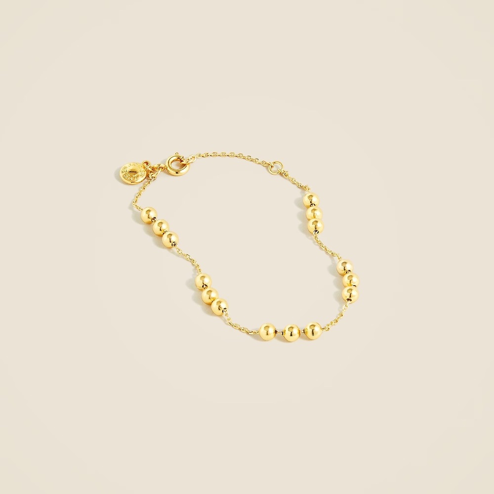 J.Crew Beaded Adjustable Bracelet